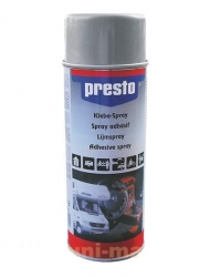 Izsmidzināma līme aerosolā (apšūves pielīmēšanai) Presto Adhesive Spray, 400ml. ― AUTOERA.LV