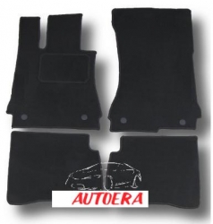 Vinyl floor mat set Mercedes-Benz S-class W221 LONG (2005-2012) ― AUTOERA.LV