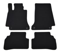 Textile cabin mats set for Mercedes-Benz C-class W205 (2014-2021)