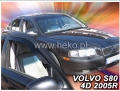Front wind deflector set Volvo S80 (1998-2009)