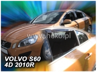  К-т пер. и зад. ветровиков  Volvo S60 (2010-2017)