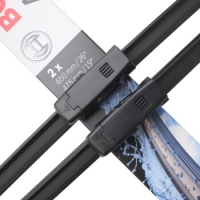 Priekšējas logu slotiņu kompl.  no BOSCH priekš BMW / Ford / Opel / Renault /Volvo, 65cm +47cm