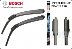Priekšējie logu tīrītāji - BOSCH, 70cm+60cm ― AUTOERA.LV
