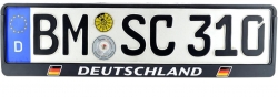 3Д планка номера - DEUTSCHLAND ― AUTOERA.LV