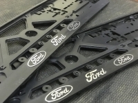 2pcs x 3D number plate holder - FORD