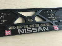 3D number plate holder - NISSAN