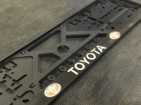 3D number plate holder - TOYOTA 