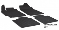 Rubber floor mat set Toyota Camry (2011-2018)