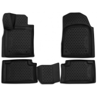 Rubber floor mat  set Dodge Durango (2011-2020) /for second row with triple seats only 