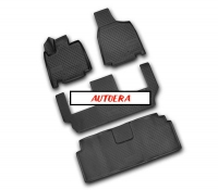 3D Gumijas paklāju kompl. Dodge Grand Caravan (2008-2011)