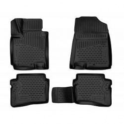 Gumijas paklāju komp. Hyundai i20 (2014-2020), vanniņas  ― AUTOERA.LV