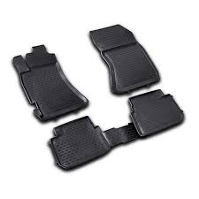 Gumijas paklāju komp. Subaru Forester (2008-2013)/Impreza (2007-2011), vanniņas  ― AUTOERA.LV
