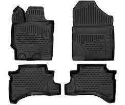 Gumijas paklāji Toyota Yaris (2018-2025), vanniņas ― AUTOERA.LV