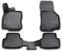3Д К-т резиновых ковриков Audi A3 (2012-) /VW Golf VII (2012-) / Seat Leon (2012-), ванночки ― AUTOERA.LV