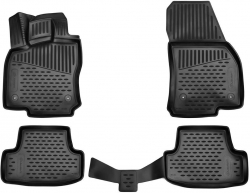 Gumijas salona paklāji priekš Volkswagen T-ROC (2017-2025) ― AUTOERA.LV