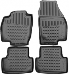 Rubber floor mats set VW T-Cross (2018-2025)  ― AUTOERA.LV