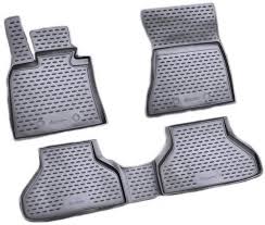 3D Gumijas paklāju komp. BMW X6 E71 (2008-2014), vanniņas ― AUTOERA.LV