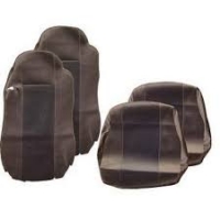 Seat covers set for  IVECO STRALIS - N5 /seat headrest inbroided