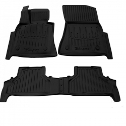 Gumijas paklāju kompl. BMW X5 E70 (2006-2013) /X6 E71 (2007-2015), vanniņas  ― AUTOERA.LV