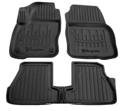 Комплект 3Д ковриков для Ford Focus (2011-2019) ванночки 