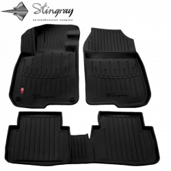 3D  floor mats set for Honda CR-V (2017-2025), with edges  ― AUTOERA.LV