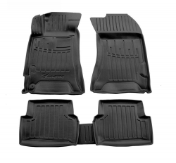 Gumijas paklāju komp. Subaru Impreza (2001-2008)/Forester (2003-2008), vanniņas  ― AUTOERA.LV