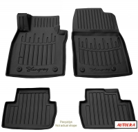 Gumijas paklāju komplekts priekš Subaru Legacy (2009-2014)/Outback (2009-2014), vanniņas 