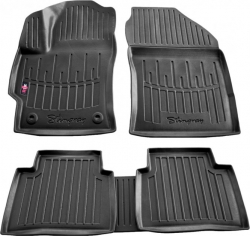 Gumijas salona paklāji priekš Toyota Corolla HATCHBACK (2018-2025) +hybrid versija ― AUTOERA.LV