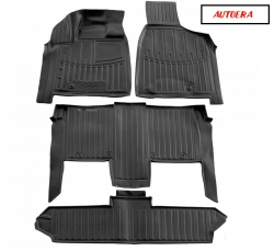 Gumijas paklāju komplekts priekš Chrysler Voyager/Town & Country (2008-2016), vanniņas  ― AUTOERA.LV