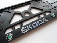 3D number plate holder - SKODA