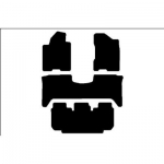 Auduma paklāju kompl. Infiniti QX56 (2004-2010) ― AUTOERA.LV