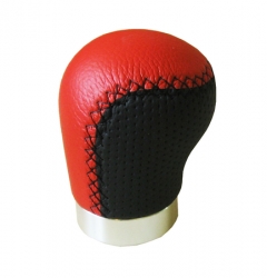Gearbox knob, red/black ― AUTOERA.LV