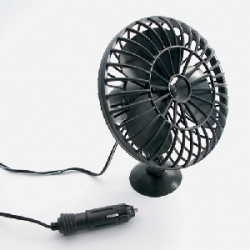 Ventilātors 12V ar piesūcekni - 13 cm, 12V ― AUTOERA.LV