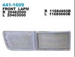 Atstārotājs bamperī VW Golf III (1991-1997), kreis. ― AUTOERA.LV