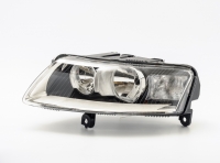 Front headlamp Audi A6 C6 (2008-2011), left