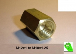Bremžu trubiņas savienotājs no M12X1 uz M10X1.25 ― AUTOERA.LV