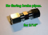 Brake hose connector Ø4.75mm