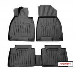 Gumijas salona paklāji priekš Mercedes-Benz EQE V295 (2022-2028)  ― AUTOERA.LV