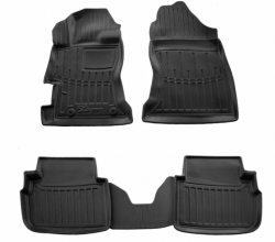 3D Gumijas paklāju kompelts priekš Subaru Impreza (2016-2023)/XV (2017-2024) 