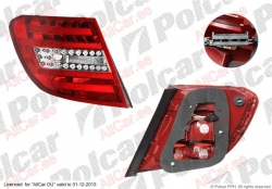 Aizmugures lukturis LED Mercedes-Benz C-class W204 (2011-2014), lab.pusē ― AUTOERA.LV
