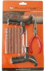 Bezkameru riepas remonta komplekts ar knaiblem ― AUTOERA.LV