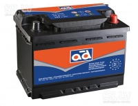 Auto akumulātors AD 60Ah 540A, 12V (-/+)