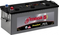 Auto akumulātors  - AMEGA Premium 190Ah, 1200A, 12V 