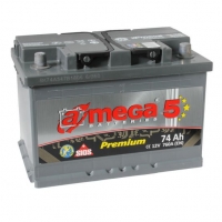 Auto akumulātors - A-MEGA PREMIUM 74Ah, 760A, 12V
