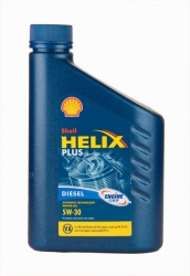 Синтетическое моторное масло Shell Helix Diesel Plus VA SAE 5w30, 1L ― AUTOERA.LV