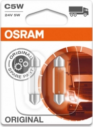 Salona apgaism. spuldze - OSRAM C5W, 24V ― AUTOERA.LV