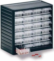 Component box, 24 drawers