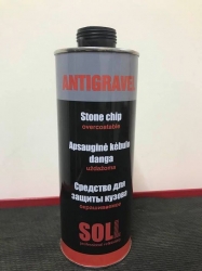 Mastika a/m apakšai (melnā, videji cieta) - SOLL, 1L ― AUTOERA.LV