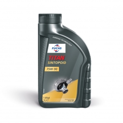 Sintētiskā transmissijas eļļa - FUCHS TITAN SINTOPOID SAE 75W90 API GL-5, 1L ― AUTOERA.LV