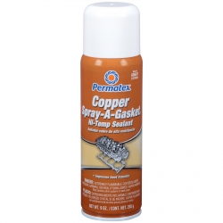 Augstas temperatūras vara hermētiķis - Permatex, 255g.  ― AUTOERA.LV